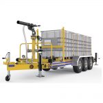Foam Trailer Fire Fighting Suppression