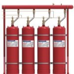 90L Pipe Network Fire Suppression Gas System