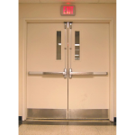 Double Leaf Temperature Rise Door