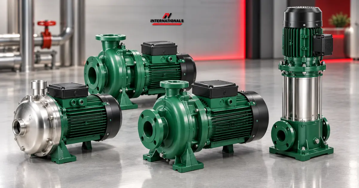 DAB centrifugal pumps in Pakistan supplied by AY Internationals